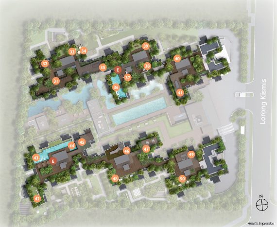 View at Kismis Site Plan