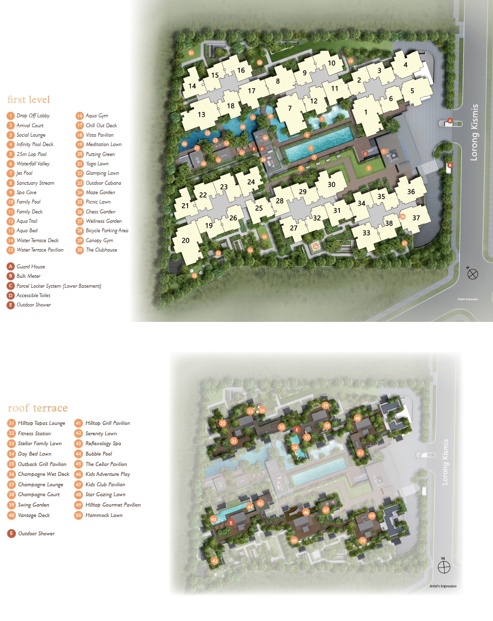 View at Kismis Site Plan